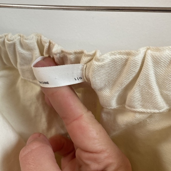 Oak & Fort Wide Leg Crop Pant - Picture 6 of 7